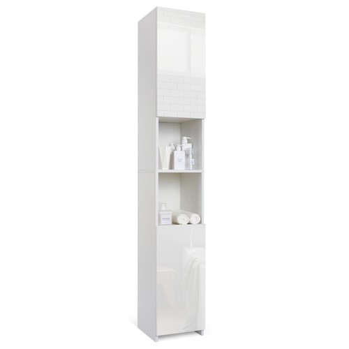 183cm high gloss tall - 183cm, bathroom