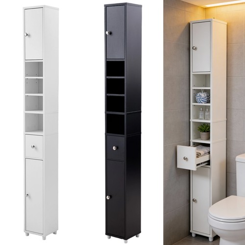 Narrow bathroom tall unit - narrow,