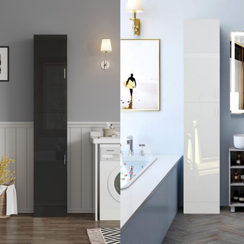 High gloss door bathroom - gloss,