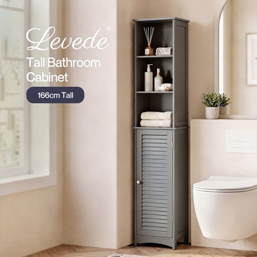 Levede tall bathroom cabinet - levede,