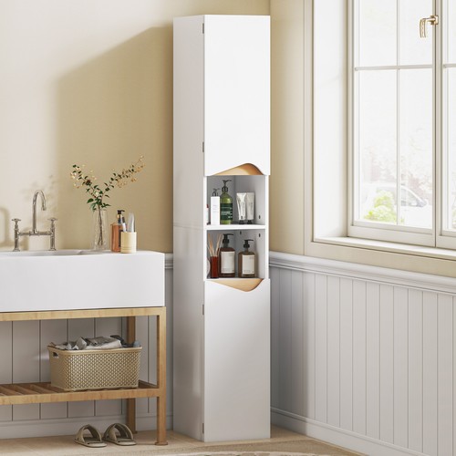 Tall bathroom cabinet with - tall, 2