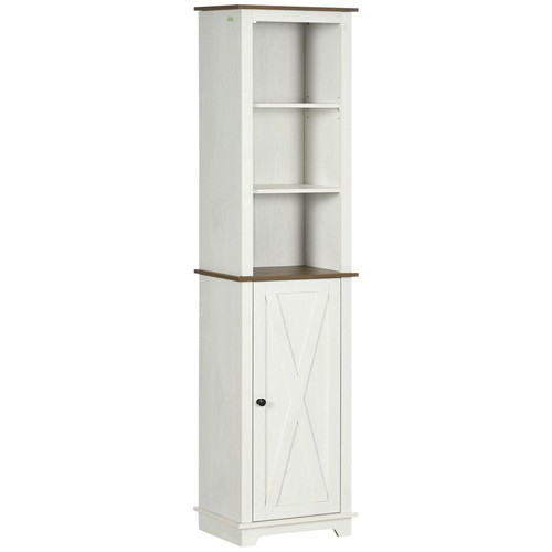 Tall bathroom cabinet storage - bathroom,