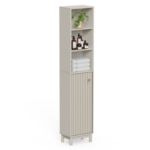 Tall bathroom storage cabinet - storage,