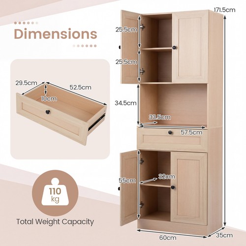 Cabinet 171 tall bathroom - 171.5,