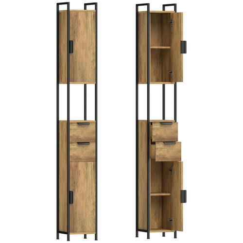 Homcom tall slim bathroom - homcom,