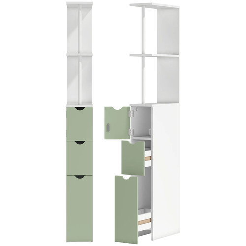 Homcom slim tall bathroom - tall,