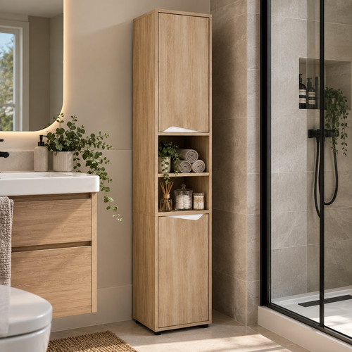 Bathroom storage cabinet - bathroom,