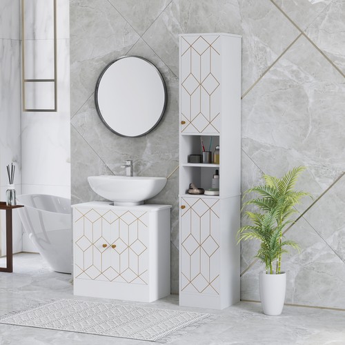 Tall bathroom storage cabinet - tall,