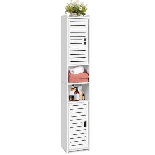 Tall bathroom cupboard - bathroom,