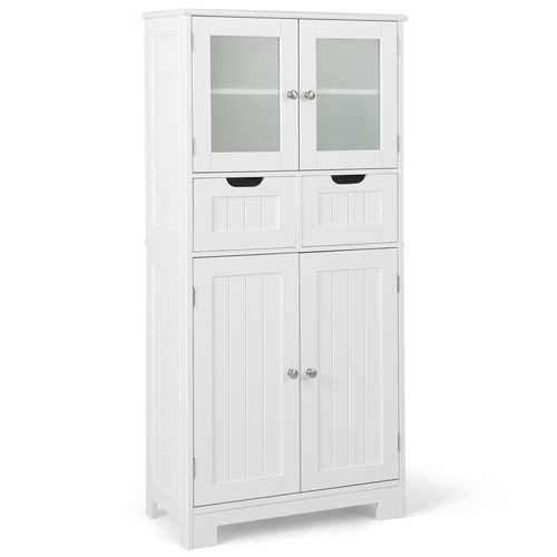Bathroom storage cabinet - bathroom, tall