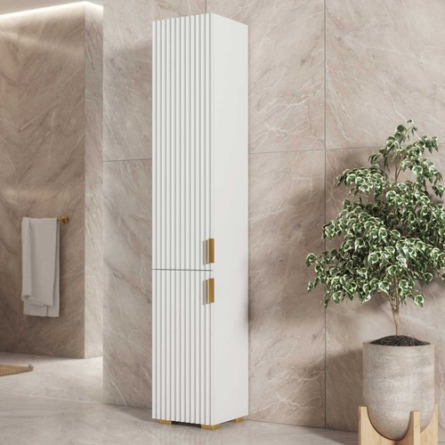 Bathroom storage cabinet - bathroom, tall