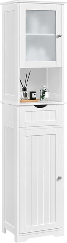 Tall bathroom storage cabinet - storage,