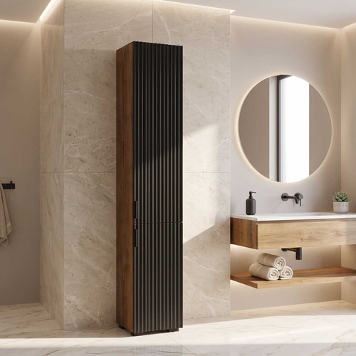 Bathroom cabinet tall storage - bathroom,