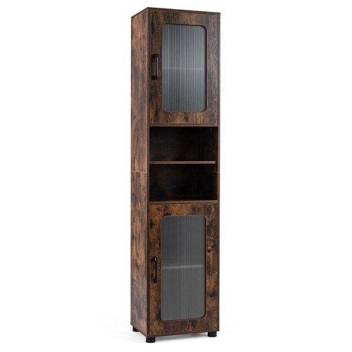 Tall bathroom storage cabinet - tall,