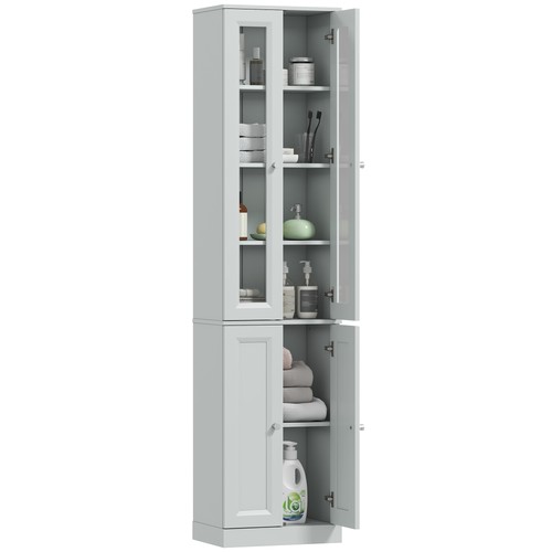 Homcom tall bathroom storage - homcom,