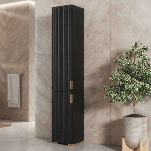 Bathroom storage cabinet - bathroom, tall